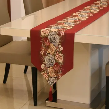 Hrdý Rose Americký Stôl Runner Stolové Vlajky Moderné Obrusy Čaj Obrus Posteľ Obrúsok Módne Svadobné Dekorácie