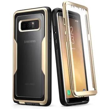 I-BLASON Pre Samsung Galaxy Note 8 Prípade Magma Heavy Duty Šok Zníženie Bumper Kryt s vstavaným-in Screen Protector & Spona na Opasok