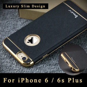 IPaky púzdra Pre iPhone 6s Prípade Luxusné Lode Kožený obal Pre iPhone 6S Plus Prípade Coque Pre iPhone 6 S Plus Prípadoch Pre iPhone6