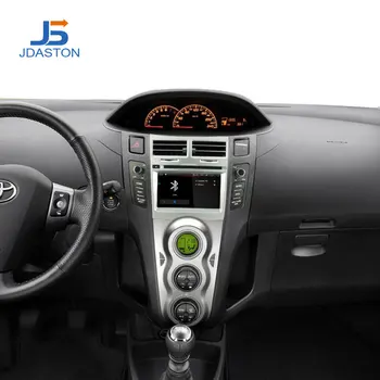 JDASTON Android 10 Auto DVD Prehrávač Pre Toyota Yaris 2005-2011 GPS Navigácie 2 Din autorádia Stereo Multimediálne WIFI Autoaudio SD