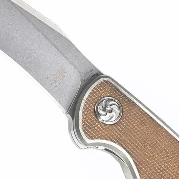 Kizer lovecký nôž KI4510A4 Matanzas titán & micarta rukoväť noža s s35vn ocele čepeľ užitočné vonkajšie ručné náradie
