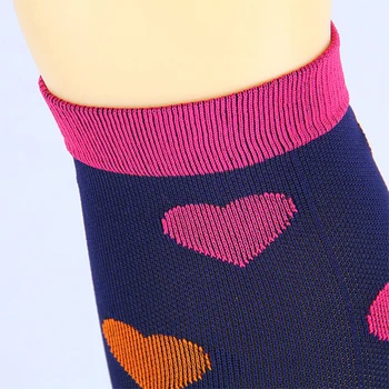 Kompresné Ponožky pre Ženy&Mužov Obehu Najlepšie vhodný na Kŕčové Žily Atletický Cestovné Beží na Bicykli Ulici Kolená Vysoké Ponožky