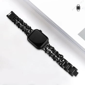 Kovový remienok pre apple hodinky 5/4/3/2/1 iwatch kapela 40 mm 38 mm 42mm 44 mm odkaz náramok Vôňa Reťazca Watchband Príslušenstvo