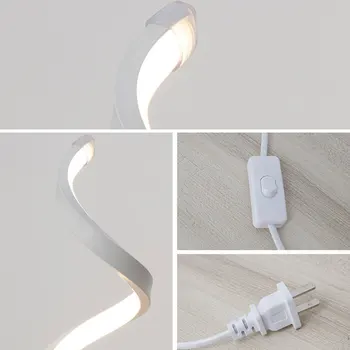 Kreatívne Minimalistické Umenie LED Stolové Lampy, Módne Stmievateľné Stolná Lampa Domáce Dekorácie Svetla na Čítanie pre Office Študent DA