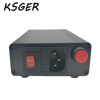 KSGER Upgrade 700W Prepracovať Resoldering Spájkovacie Stanice teplovzdušné Pištole S 4 NozzlesT12 STM32 OLED Spájkovacie Stanice Železa Tip