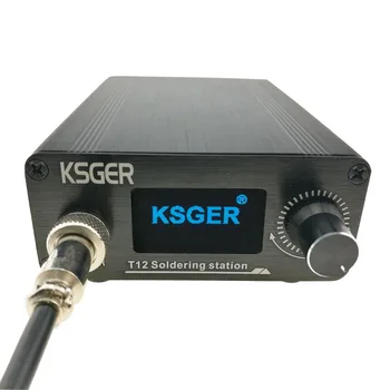 KSGER V2.01 T12 Spájkovacie Stanice Digitálny Regulátor Teploty Elektrické Spájky, Spájkovačka Tipy T12-K 907 9501 Zvládnuť Nové