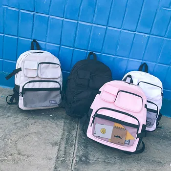 Kórejská verzia Harajuku štýl, študentské tašky, dámske 