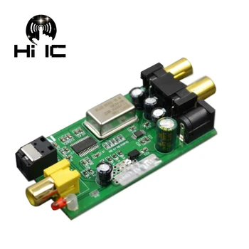 L12 HiFi Digitálny Zvukový Dekodér DAC (Digital /Koaxiálny/Optického Vlákna Signálu Vstupný Analógový Signál modul Výstup RCA/ Zosilňovač DC5V