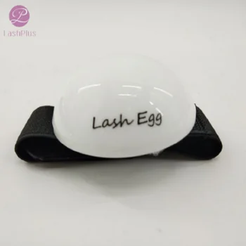 LASHPLUS Akryl Riasy Držiteľ Pad Dome Lash Vajcia make-up Nástroje Palety 1pcs Rias Pad Lash Extension Lepidlo Palety Držiteľ