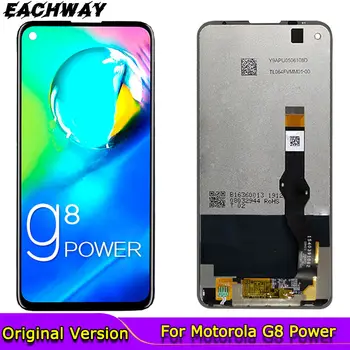 LCD Displej Pre Motorola Moto G8 Power LCD Displej pre Moto G8 Power LCD Montáž Dotykovej Obrazovky Digitalizátorom. Telefón Náhradný Test