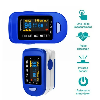 Lekárske Domácich Digitálnych Prsta pulzný Oximeter Kyslíka v Krvi, Sýtosť Meter Prst SPO2 PR Monitor zdravotnej Starostlivosti LED displej