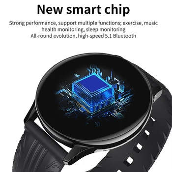 LIGE 2020 Nové Inteligentné Hodinky Mužov Srdcovej frekvencie Monitorovanie Krvného Tlaku Ovládanie Hudby Bluetooth Hovor Smartwatch Muž Športové Hodinky