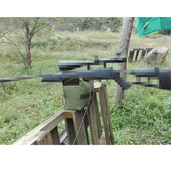 Lovecké Zbrane Príslušenstvo Vojenských Predné & Zadné Zbraň Taška Nevyplnené Puška Podporu Vak Outdoor Sniper Streľbu Zbraň Vrecia