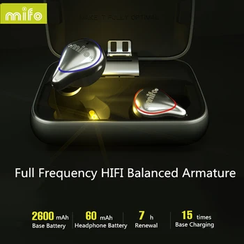 Mifo o5 pro TWS Bluetooth Bezdrôtové Slúchadlá, Vyvážené Bluetooth Slúchadlo Šport Hifi Stereo Slúchadlá fone de ouvido slúchadlá