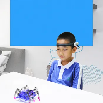 Mindlink RC Robot Spider hlavový most auta Brainlink Hračky EEG Školenia Novinka High-Tech Hračky Zameranie aplikácie, hry darček pre deti dospelých