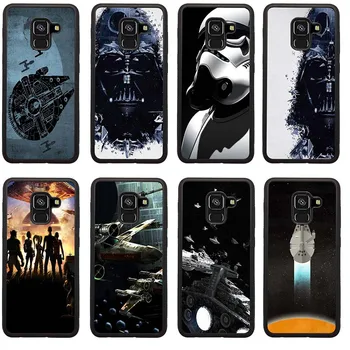 Mobilný Telefón Prípade Pevný Plastový Kryt pre Samsung Galaxy A11 A21S A51 A71 A91 A5 A7 A8 J3 J4 J7 J8 2018 Prípad Star Wars: Dark Darebák