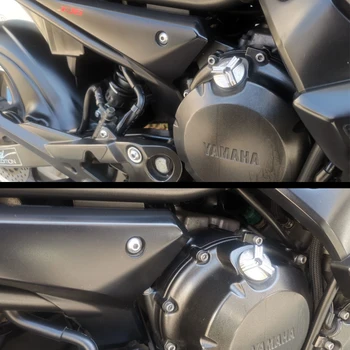 Motocykel Motor Vypúšťacia Zátka Oleja Výplň Kryt Spp Pre YAMAHA XJ6 DIVERSION XJ600S