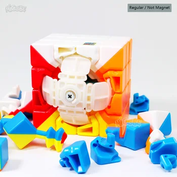 Moyu Meilong M Magnetické Cube 4x4 & Pravidelné 4x4x4 Rýchlosť Magic Cube Puzzle Strickerless Cubo Magico Meilong 4M Hračky pre Deti,