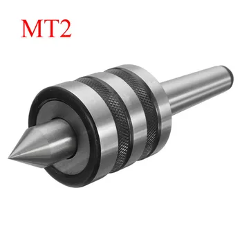 MT2 Precízne Rotačné Live Center Morse Kužeľ MT2 Triple Ložisko Sústruh Stredné Povinnosť pre vysokorýchlostné Sústruženie CNC Práce