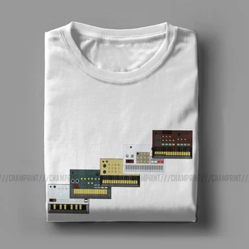 Muži Korg Volca T Shirt Syntetizátor Hudby Synth Elektro Modulárny Techno Čistej Bavlny Oblečenie Krátke Sleeve Tee Tričko Letné T-Shirt