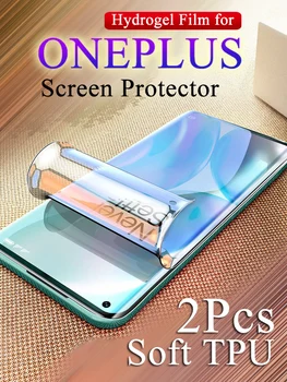 Mäkké Hydrogel Film Pre OnePlus 8 8Pro 8T Screen Protector Pre 1+ 7 7Pro 7TPro Ochranný Film Plné pokrytie 1Plus 3 3T 5 5T 6 6T