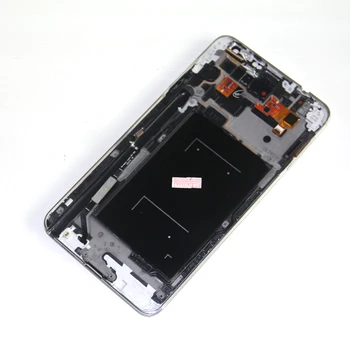 N9005 LCD Pre Samsung Galaxy Note 3 N9005 LCD displej + dotykový displej digitalizátorom. s rámom montáž Biela Čierna