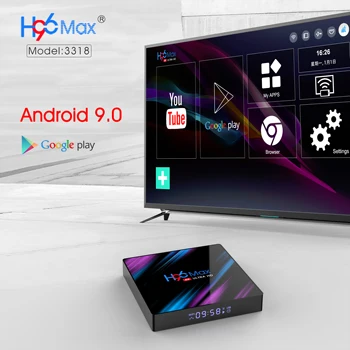 Najlepšie Iptv Box H96 MAX Android 10.0 Tv box 4G 32 G 4G 64 G smart tv media player PK x96 Set-Top Box loď z francúzska