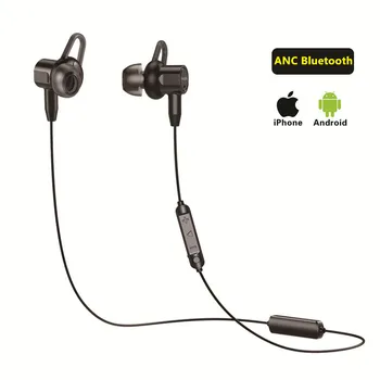 NAK Slúchadlá Aktívne potlačenie Šumu Slúchadlá Bluetooth 4.2 in-Ear Mic Ovládanie Linky Magnetické Šport, Hudbu, Športové bezdrôtové slúchadlá