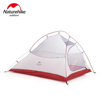 Naturehike Inovované Cloud až 2 2 Muž Stanu outdoor Camping Stan voľne Stojaca Ultralight Nepremokavé Tábor, Stan