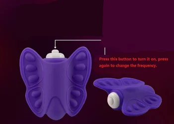 Neviditeľné Vibračné Nohavičky Vaginálne Klitorisu Vibrátory Silikónové Motýľ Nositeľné G mieste Vibrátory pre Dospelých Sexuálne hračky pre Ženy