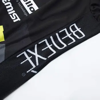 Nové 2020 TÍM Black Cyklistické Oblečenie na Bicykli jersey Ropa Rýchle Suché Mens Cyklistické Lete Pro Cyklistické Dresy 20D Gél Pad Cyklistické Šortky