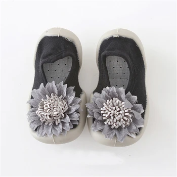 Nové, mäkké detská obuv módne dieťa dievča, detské botičky zrastov baby topánky prewalker topánky, baby, dievčatá kvetinový gumy jediným anti-slip