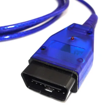 Nové pre VAG USB KKL Rozhranie + pre Fiat ECU Scan OBD OBD2 Diagnostický Scanner lanovky Motora, Airbag Adaptér na Skenovanie Nástroj