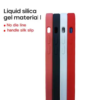 Nový Anti-slip odtlačkov prstov-odolné puzdro Pre Iphone 12Pro 12 Pro Max Úradný magnetické Kvapaliny Silikónové Krytie 12 Mini Úradný Prípade