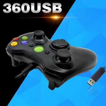 NOVÝ USB Káblové Gamepad Pre Xbox 360 Ovládač Pre Úradný Microsoft PC ovládač Pre Windows 7 8 10