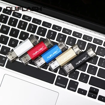 Nuiflash USB 3.0 Typ-C, USB Flash Disk 32GB 16GB Pero Jednotky Dual Double Konektor pre cumputer / Smart Telefónu Pamäť Mini USB Stick