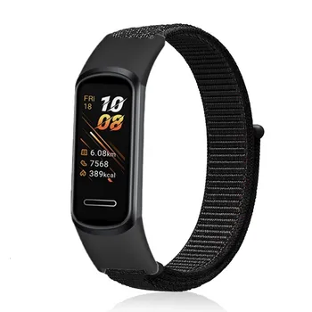 Nylon Popruh pre Huawei Honor 5i/4 Smartwatch Náramok Pás Šport Slučky Náramok Nahradenie Watchband Príslušenstvo