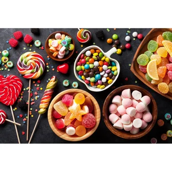 Obrázok tortu jedla sladkosti a ovocie drevená skladačka puzzle 1000 kusov dreva, hračky pre deti, Dospelých, odbúranie stresu hračka