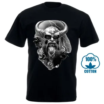 Odhin Vii T Shirt Valhalla Severanov Vikingovia Odhin Odin Thor Nemecký Severanov Boh 011914
