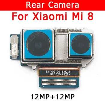 Originálne Zadný Fotoaparát Pre Xiao Mi 8 Mi8 Späť Hlavné Veľké Modul Kamery Flex Kábel Výmena Náhradných Dielov