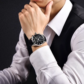 PAGANI DIZAJN Mužov Športové hodinky quartz multi-function Nepremokavé mužov chronograf top značky luxusné vojenské športové mužov hodiny 2020