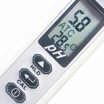 Pero typ Akvárium pH Meter Digitálny Tester Kvality Vody Hydroponics Spa Nepremokavé 14 pH