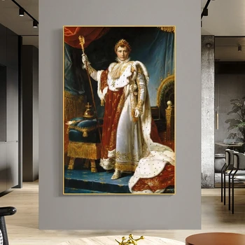 Portrét Napoleon Európskeho Súdu olejomalieb Tlač Na Plátno Umenie Plagáty A Vytlačí Klasická Napoleon Umenie Fotografie Cuadro