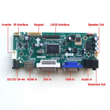 Pre M156B1-L01/L02 monitor LCD panel M. NT68676 displej radič disku karty 1366*768 15.6