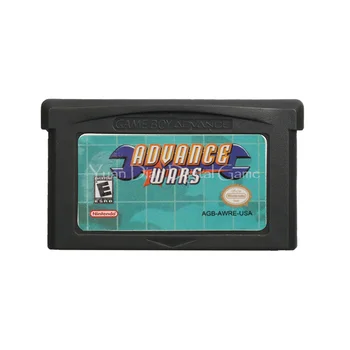 Pre Nintendo GBA Video Hra s Tonerom Konzoly Karty Advance Wars anglickom Jazyku Verzia NÁS