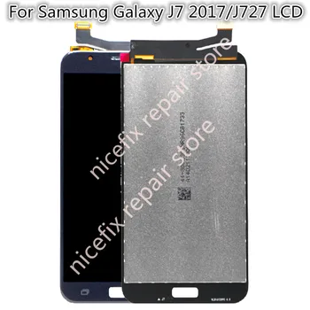 Pre Samsung Galaxy J7 2017 J727 LCD Displej Dotykový Displej s Digitalizátorom. Montáž