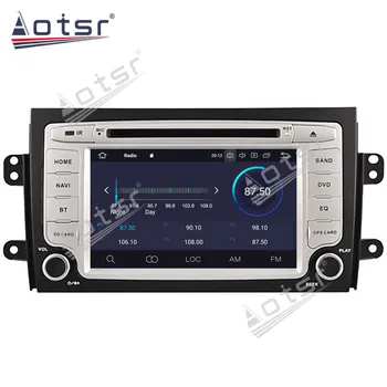Pre Suzuki SX4 2006-2010 Auto Multimediálne Rádio Prehrávač, Stereo Android 10.0 DSP 7 palcový IPS Displej Audio Rádio GPS Navi BT vedúci jednotky