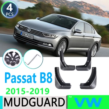 Pre Volkswagen VW Passat B8~2016 2017 2018 2019 Auto Blatník Blatníka Blato Klapky Stráže Splash Klapky Auto Príslušenstvo