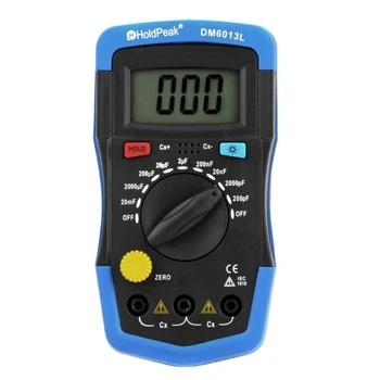 Prenosné Digitálne Kapacita Meter Kondenzátor Tester Capacimeter Elektronické Auto L69A
