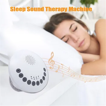 Prirodzený Zvuk Terapia Stroj Prenosné Zvukové Terapie Spánku Biely Šum Stroj pre Dieťa a Dospelý na Spanie a Relaxačný Prístroj